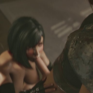 3d, animated, apone3d, blowjob, cloud strife, fellatio, female, female focus, final fantasy, final fantasy vii, male, oral, oral penetration, oral sex, penis