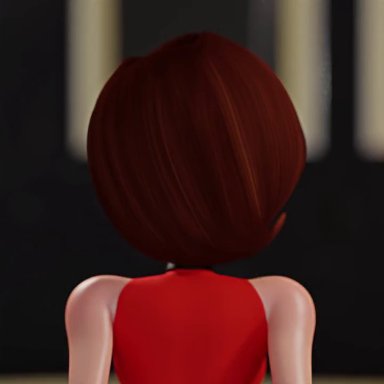 3d (artwork), animated, assjob, big ass, blender, costume, dialogue, english dialogue, helen parr, heterosexual, job, male/female, medium hair, milf, nude male