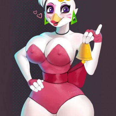 animatronic, five nights at freddy's, five nights at freddy's: security breach, glamrock chica (fnaf), tagme