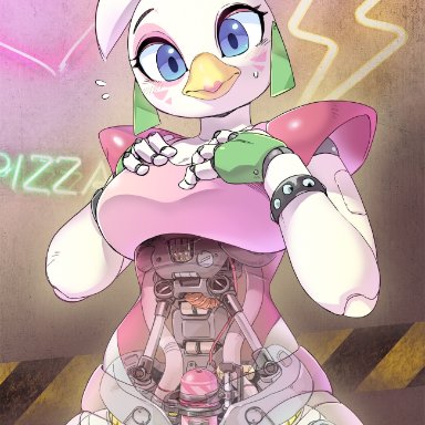 five nights at freddy's, glamrock chica (fnaf), shepherd0821, tagme