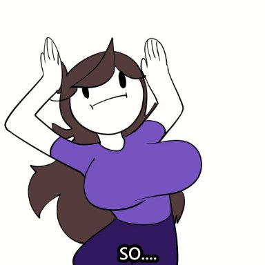 jaiden animations, youtube, animal dildo, big breasts, masturbation, nude, sex toy, animated, no sound, tagme, video, youtuber