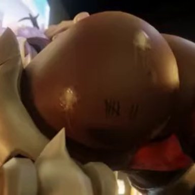 orisa, snips456, balls, big ass, big breasts, cum, cum overflow, fat ass, huge ass, large ass, massive ass, penis out, round ass, thick ass, thick thighs