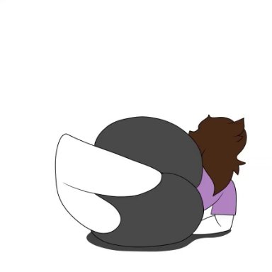 jaiden animations, youtube, youtuber, jaiden, scarecorrode, &lt;1 second video, anal, ass, clothing skin, huge ass, large ass, large penis, penis, sex, useless tags