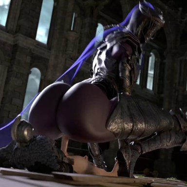 dark souls, dark souls 3, dancer of the boreal valley, mrlolzies101, 1boy, 1boy1girl, 1girls, armor, ass, boss monster, female penetrated, femdom, giantess, huge ass, larger female