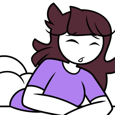 jaiden animations, youtube, jaiden, semidraws, ass, closed eyes, clothing, long hair, male/female, oral, sex, vaginal penetration, animated, animated gif, youtuber