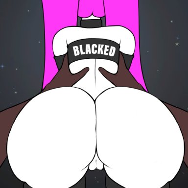 blacked, original, layla hiyashi, original character, zonen404, anal, arthropod, cum, cum in ass, cum inside, dark-skinned male, interracial, pussy, sex, sex from behind