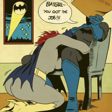 batman (series), dc, dc comics, barbara gordon, batgirl, batman, pachu m. torres, blowjob, oral sex