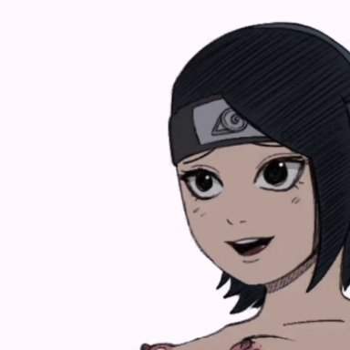 boruto: naruto next generations, naruto, naruto (series), sarada uchiha, uzumaki naruto, angelyeah, ahe gao, black eyes, black hair, breasts, completely nude, cowgirl position, dildo, dildo in pussy, fantasizing