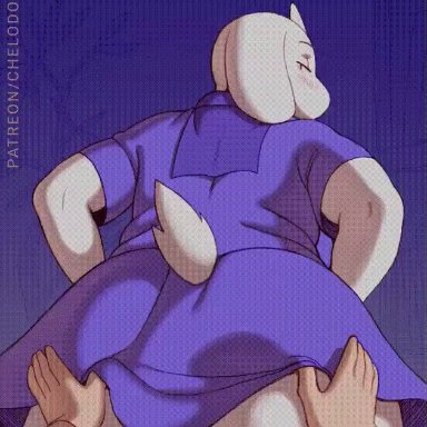 undertale, toriel, chelodoy, anal, big ass, big butt, humanoid, large ass, no panties, spreading ass, animated, mp4, no sound, tagme, video