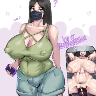 twitch, twitter, youtube, youtube hispanic, nimu, g29, argentina, big breasts, big butt, big penis, black hair, brown eyes, dark-skinned male, dark skin, embarrassed