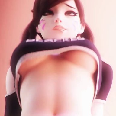 blacked, blizzard entertainment, overwatch, d.va, slayed.coom, ahegao, boobs, implied sex, large ass, riding, wide hips, 3d, animated, mp4, sound