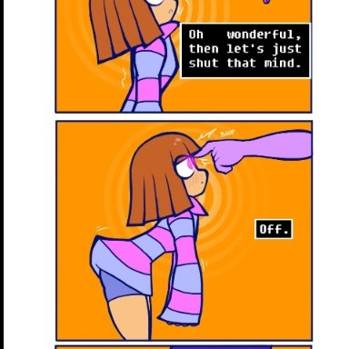 undertale, frisk, evenytron, femboy, fishnets, hypnosis, mind control, prostitution