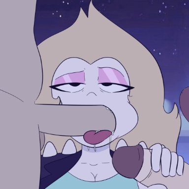 steven universe, vidalia (steven universe), blowjob, masturbation, animated, loop, no sound, tagme, video