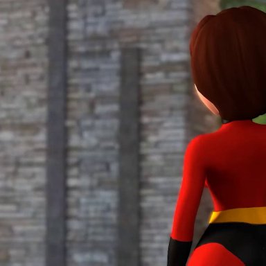 the incredibles, helen parr, rekki, big ass, big breasts, blowjob, cum, cum in mouth, cum inflation, cum on breasts, cum on face, cumflated belly, cumflation, deepthroat, expansion