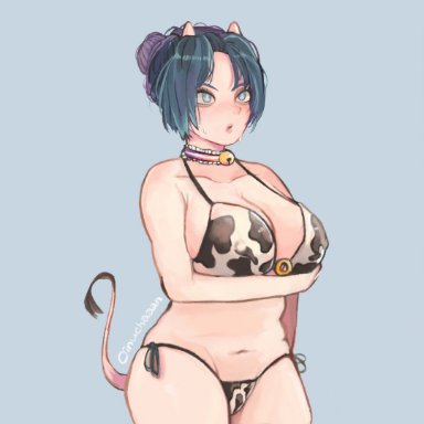 apex legends, wraith (apex legends), alternate breast size, belly, belly button, big ass, big breasts, big butt, big nipples, big thighs, blush, blush lines, bottom heavy, breast hold, breast squish