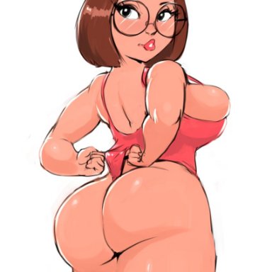 family guy, meg griffin, aleksandrgav, ass, athletic, athletic female, big breasts, breasts, brown hair, bubble butt, busty, cleavage, curvaceous, curvy, female