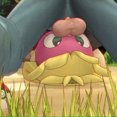 pokemon, smoochum, artist request, big penis, deepthroat, face fucking, sex, 3d, animated, no sound, video