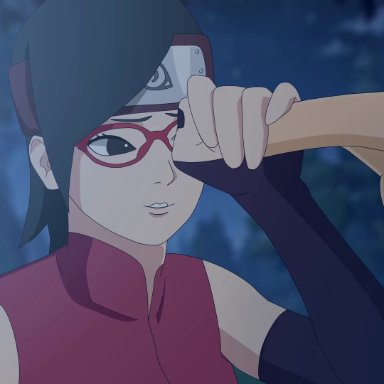 boruto: naruto next generations, naruto, naruto (series), shounen jump, sarada uchiha, solodusk57, 1boy, 1girl, 1girls, anal, anal penetration, anal sex, ass, ass shake, ass wiggle