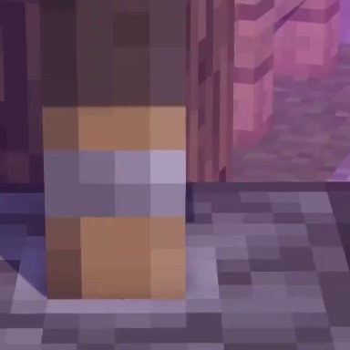 minecraft, jenny belle, michelle, slipperyt, 2girls, bare shoulders, big breasts, blue eyes, breasts, brown hair, choker, cleavage, female, female only, flashing