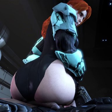 freelancer, halo (series), halo 3, red vs blue, rooster teeth, agent carolina, carolina, spartan (halo), ankhajiit, pixiewillow, 1girls, armor, ass focus, assjob, big ass