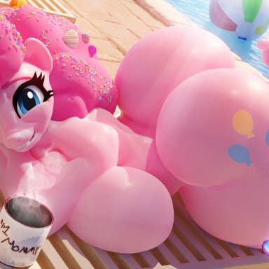 friendship is magic, hasbro, my little pony, pinkie pie (mlp), snuddy, age difference, anthro, ass, big breasts, big butt, breasts, earth pony, equid, equine, feet