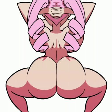 one piece, perona, planz34, prevence, 1girls, areola, big ass, big breasts, butt, dancing, female, female naked, female only, huge breasts, large ass