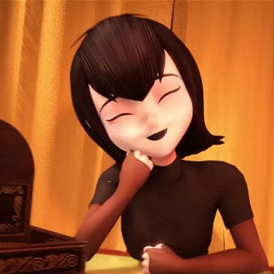 halloween, hotel transylvania, mavis dracula, secazz, 1girl, 2boys, ahegao, ass, ass grab, black lips, bouncing breasts, breast grab, breasts, cheating, clothed female nude male