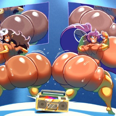 shantae, shantae (character), angstrom, big ass, big breasts, breasts, bubble butt, huge ass, huge breasts, hyper, hyper ass, hyper breasts, seductive, sexy, smelly ass