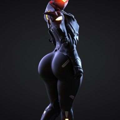 epic games, fortnite, fortnite: battle royale, oblivion (fortnite), wotm8h8, 1girls, armor, armored female, big ass, clothed, female, female only, fully clothed, helmet, looking at viewer