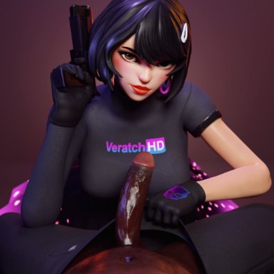 fortnite, evie (fortnite), veratchhd, black penis, dark-skinned male, interracial, pants down, taking clothes off, 3d