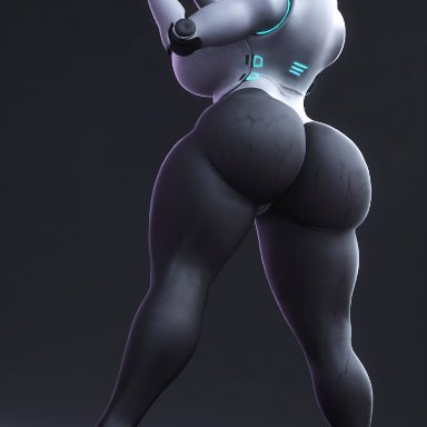 haydee (game), haydee, lamoz571, 1girls, ass, female, female only, high heels, huge ass, solo, thick thighs, wide hips, 3d