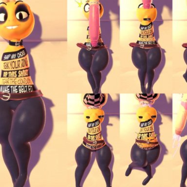 undertale, kitty (under(her)tail), monster kid, uwotinfokm8, 1boy, 1girl1boy, 1girls, after oral, after sex, anthro, armless, big cock, big penis, bloated, bloated belly