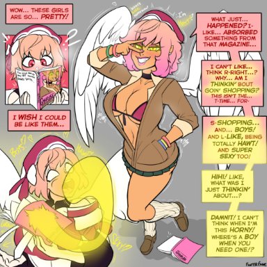 fanterfane, ass expansion, assimilation, bimbo, bimbofication, brainwashing, breast expansion, corruption, female, gyaru, large breasts, lip expansion, personality change, possession, tan