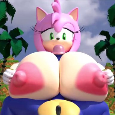 sonic (series), amy rose, sonic the hedgehog, macstarva, minttoo, spudninja, thekaimaster07, 1boy, 1boy1girl, 1girl, 1girls, anthro, anthro on anthro, big breasts, big penis