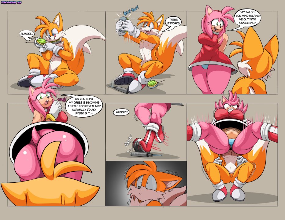 Amy Anal Vore Porn - Rule 34 XYZ / sega, sonic the hedgehog (series), amy rose, tails, foxynoms
