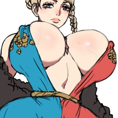 black clover, charlotte roselei, jay-marvel, blonde hair, breasts, giant, tagme