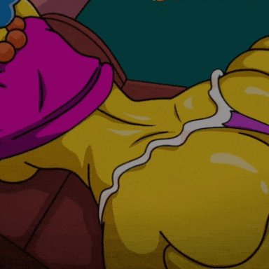 the simpsons, marge simpson, anal sex, animated, edited