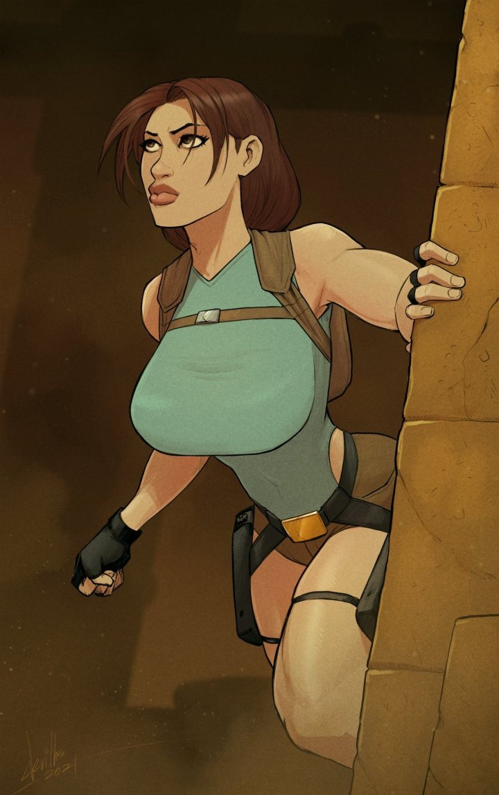 Rule 34 XYZ / tomb raider, lara croft, lara croft (classic), devil hs,  1girls