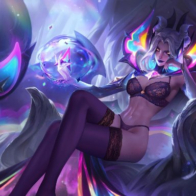 league of legends, morgana, richtofen, lingerie, stockings, tagme