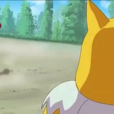 pokemon, hypno, serena (pokemon), jxh33, 1boy, 1boy1girl, 1girls, against tree, begging for more, big breasts, breasts, cum, cum in pussy, cum inside, female