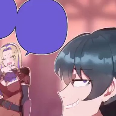 fire emblem, fire emblem: three houses, nintendo, byleth (fire emblem), constance von nuvelle, endymionva, thiccwithaq, 1boy, 1girls, anal, anal sex, blonde, blonde hair, blue lipstick, blush