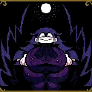 nintendo, pokemon, hex maniac, submarine screw, swell reads, 1girls, ass, big ass, big breasts, bouncing breasts, breasts, fat ass, female, female focus, female only