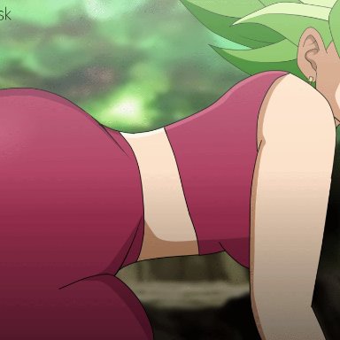 dragon ball, dragon ball fighterz, dragon ball super, kefla, solodusk57, 1boy, 1boy1girl, 1female, 1girl, 1girl1boy, 1girls, 1male, ass, big ass, big boobs