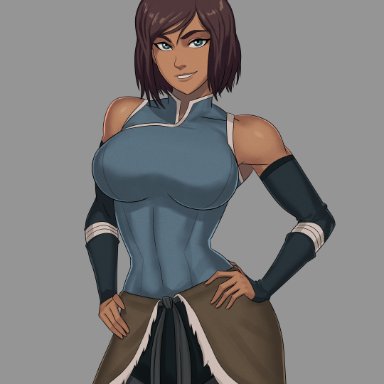 avatar the last airbender, the legend of korra, korra, sunsetriders7, 1girls, abs, breasts, clothed, clothing, eskimo, female, female focus, female only, female protagonist, fit