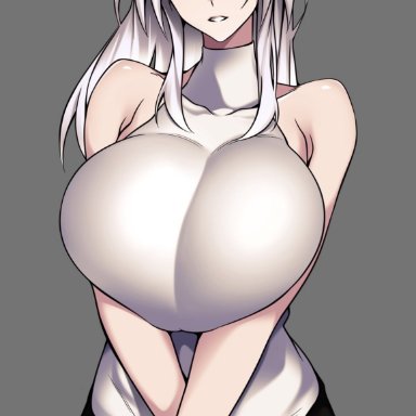 original, camui kamui, big breasts, blush, booty shorts, breast, breast bigger than head, breasts, curvy, enormous breasts, fit, fit female, hourglass figure, huge breasts, large breasts