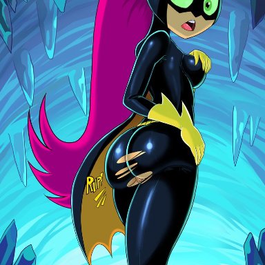 batman (series), cartoon network, dc, dc comics, teen titans, teen titans go, batgirl, batgirl (cosplay), koriand'r, starfire, shadman, ripped clothing