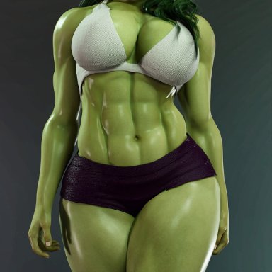 marvel, marvel comics, she-hulk, erotichris, ass, big ass, big breasts, big butt, breasts, bubble ass, bubble butt, busty, curvy, cute, excited