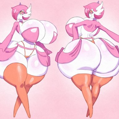 pokemon, gardevoir, pok&#233;mon (species), angstrom, big ass, big breasts, breasts, bubble butt, female, huge ass, tagme