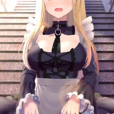 kitagawa marin, blonde hair, animated, tagme, video