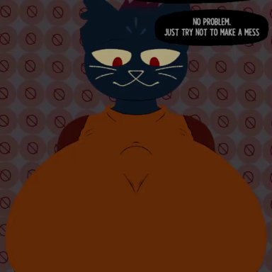 beat banger, night in the woods, bea santello, mae borowski, komdog, 1futa, 1girl1futa, 1girls, abstract background, anal, anal penetration, anal sex, anthro, anthro only, areolae